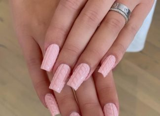 Put a Cozy Spin on Your Manicure with Viral Sweater Nails