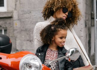 Quick Beauty Tutorial for Busy Moms Mother and Daughter