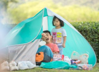 Fun Family Date Night Ideas Backyard camping.