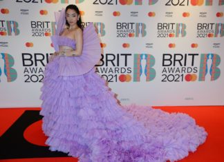 3 Fashion Trends That Ruled the Red Carpet at the 2021 BRIT Awards Rina Sawayama at the 41st BRIT Awards.