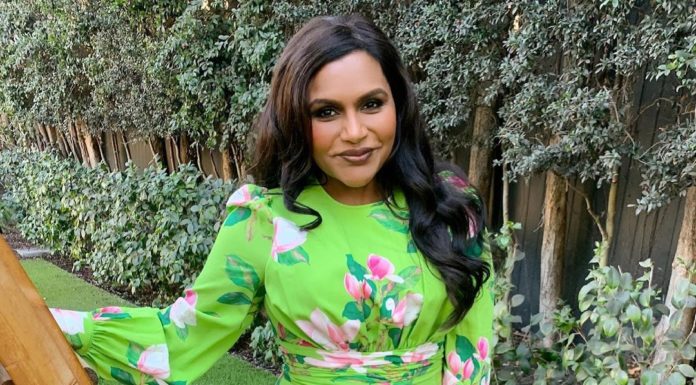 Mindy Kaling is the Queen of Colorful Floral Prints