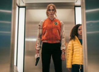 Girl Power Movies Are Taking Theaters by Storm This Summer Karen Gillan and Chloe Coleman in "Gunpowder Milkshake"