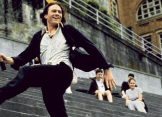 The Most Iconic Rom-Com Songs For Your Next Playlist Heath Ledger in "10 Things I Hate About You"