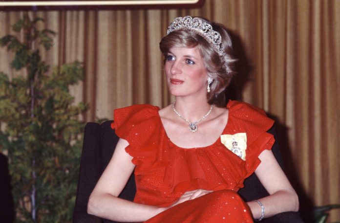 Princess Diana during the British Royal Tour of Australia in 1983.