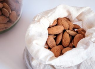 Almonds are a healthy snack