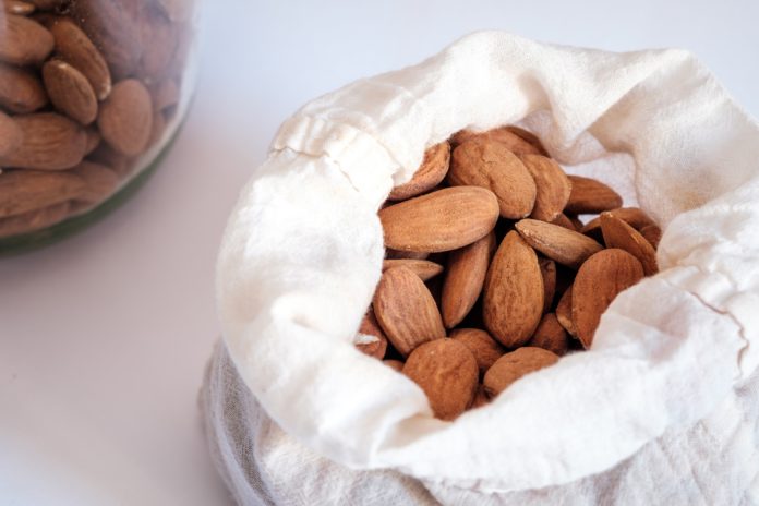 Almonds are a healthy snack