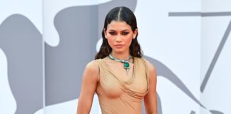 Zendaya at the "Dune" premiere at the 78th Venice International Film Festival in September 2021.