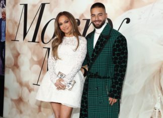 Jennifer Lopez’s “Marry Me” Press Tour is a True Fashion Delight Jennifer Lopez and her co-star, Maluma at the "Marry Me" premiere in Los Angeles.