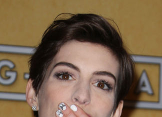 Butterflies are the Nail Trend You Need This Summer! Anne Hathaway 19th Annual Screen Actors Guild Awards in 2013