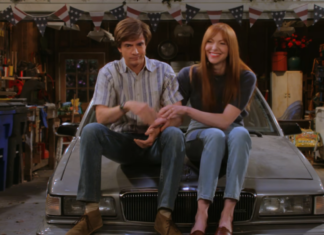 3 Brand-New TV Shows Everyone Was Watching This Winter Topher Grace and Laura Prepon in "That '90s Show"