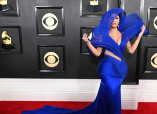 2023 Grammy Awards Brought Some Amazing Red Carpet Trends Our Way Cardi B at the 65th Annual Grammy Awards in February 2023
