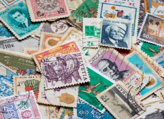 Repurpose Old Postage Stamps By Making A Vibrant Stamp Collage