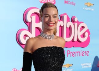 Marbot Robbie Delivered Masterclass in Method Dressing During “Barbie” Promo Tour Margot Robbie at the "Barbie" film premiere in July 2023