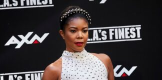 Gabrielle Union at "L.A.'s Finest" TV show photocall in 2019