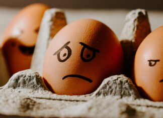 Why You Shouldn’t Worry Unnecessarily Egg with sad face drawn on