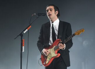 3 Artists to Listen to if You Love The 1975 Matty Healy from The 1975 at Reading Festival Day 3, in England, in 2022.