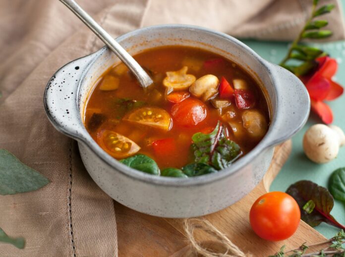 Minestrone soup