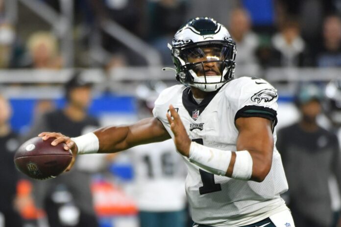 Philadelphia Eagles QB Jalen Hurts in September 2022
