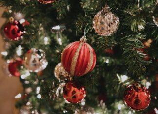 Four Strategies to Manage Holiday Stress and Embrace the Season A close-up of a Christmas tree with ornaments