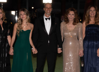Le Bal: Eugenia de Borbón Vargas and Lucia Sofia Ponti Make an Unforgettable Evening in Paris Sasha Alexander, Lucia Sofia Ponti, Eduardo Ponti, Sophia Loren, and Roberta Armani at The Academy Museum of Motion Pictures Opening Gala in September 2021