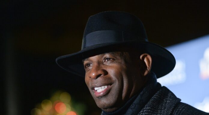 Deion Sanders Engages in Discussions for NFL Head Coaching Roles Deion Sanders at "51 Days to Super Bowl LI" Celebration in New York in December 2016