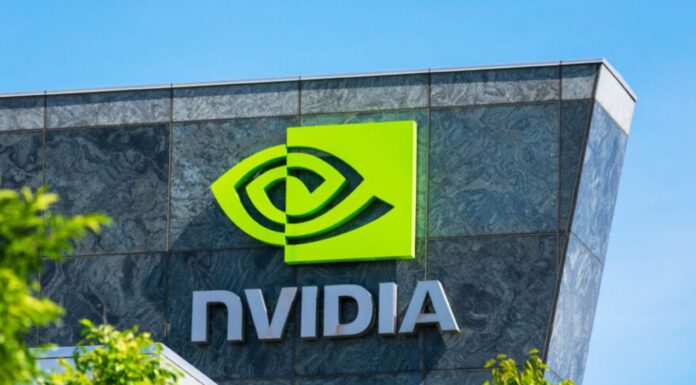 NVIDIA Unveils Next-Gen AI Innovations and RTX 50-Series GPUs at CES 2025 Nvidia logo and sign on headquarters in Santa Clara, California.