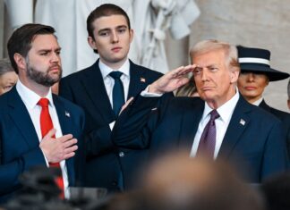 Trump’s First Day Back Bring A Flurry of Executive Orders That Reshape Federal Policies Donald Trump and JD Vance 2025 Inauguration