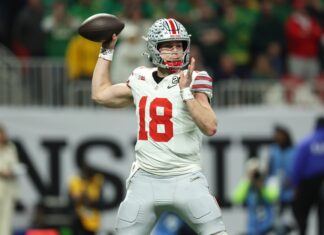 Ohio State Clinches Ninth National Title With 34-23 Victory Over Notre Dame William Howard Ohio State VS Notre Dame College Playoff Champions 2025